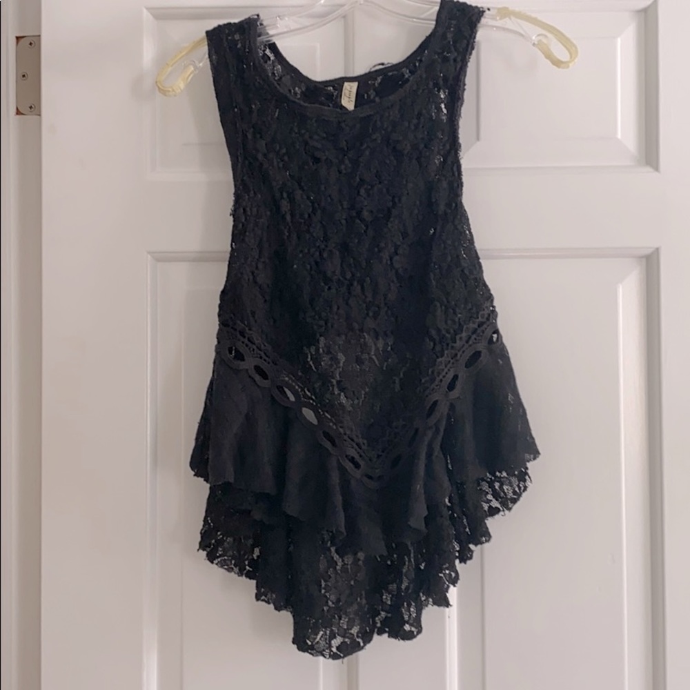 Free People Lace Top